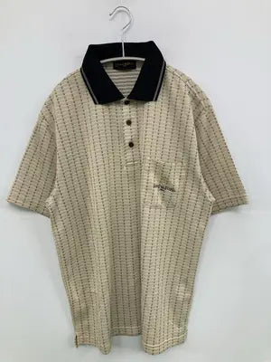 GIANNI VALENTINO/ジャンニバレンチノ/ポロシャツ/トップス/ベージュ/M