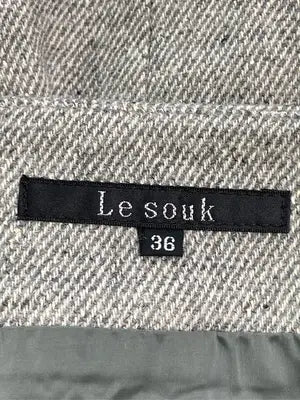 Le souk/ミモレ/半端丈スカート/スカート/グレー/36