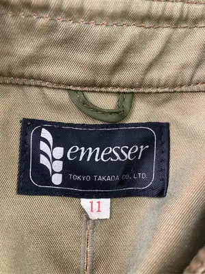 emesser/ステンカラーコート/ジャケット/アウター/ベージュ/11