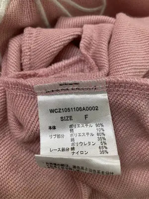 w closet/ダブルクローゼット/Tシャツ/カットソー/トップス/ピンク/F