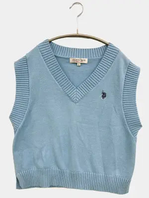 U.S. POLO ASSN./ユーエスポロアッスン/ベスト/トップス/スカイブルー/F
