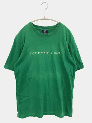 TOMMY HILFIGER/トミーヒルフィガー/Tシャツ/カットソー/トップス/グリーン/XL