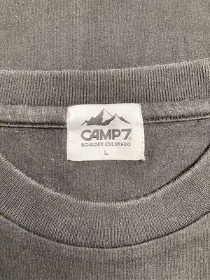 CAMP7/キャンプセブン/Tシャツ/カットソー/トップス/ブラック/L