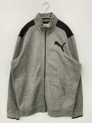PUMA/プーマ/ジャージ/トラックジャケット/トップス/グレー/US L