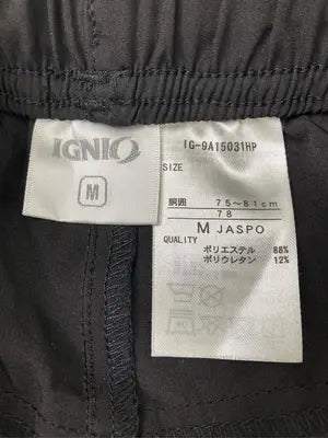 IGNIO/イグニオ/ナイロンパンツ/パンツ/ブラック/M