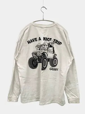GERRY/ジェリー/Tシャツ/カットソー/トップス/ホワイト/M