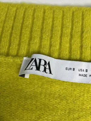 ZARA/ザラ/ニット/セーター/トップス/ライトグリーン/S