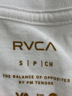 RVCA/ルーカ/Tシャツ/カットソー/トップス/ホワイト/S
