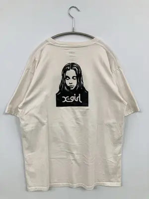 X-GIRL/エックスガール/Tシャツ/カットソー/トップス/ホワイト/L
