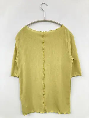 LOWRYS FARM/ローリーズファーム/Tシャツ/カットソー/トップス/イエロー/F