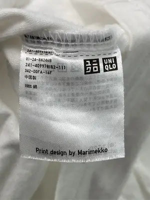 marimekko/マリメッコ/Tシャツ/カットソー/トップス/ホワイト/L