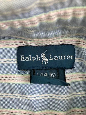 Ralph Lauren/ラルフローレン/シャツ/ブラウス/トップス/ブルー/L