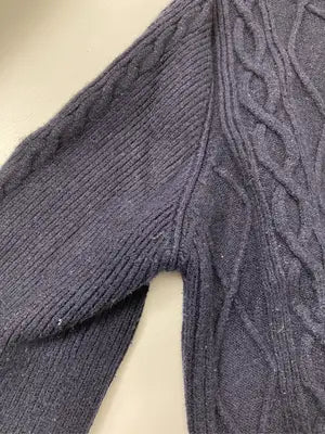 NATURAL BEAUTY BASIC/ナチュラルビューティーベーシック/ニット/セーター/トップス/ネイビー/M