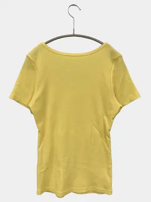 Tシャツ/カットソー/トップス/イエロー