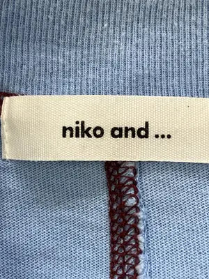 niko and .../ニコアンド/Tシャツ/カットソー/トップス/スカイブルー/F