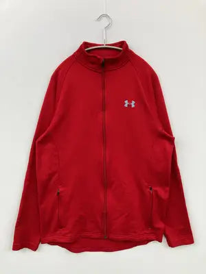 UNDER ARMOUR/アンダーアーマー/ジャージ/トラックジャケット/トップス/レッド/M