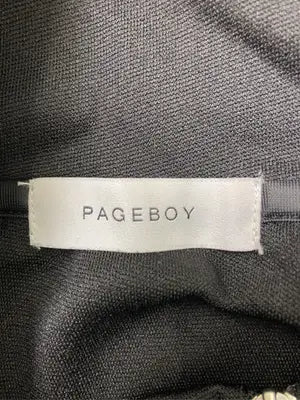PAGEBOY/ページボーイ/Tシャツ/カットソー/トップス/ブラック/F