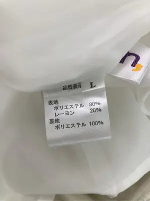n,/エヌコンマ/チュニック/ワンピース/ドレス/アイボリー/L