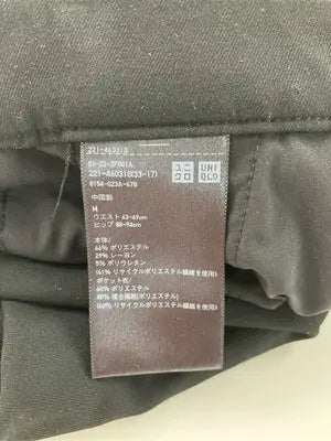 UNIQLO/ユニクロ/スラックス/パンツ/ブラック/M