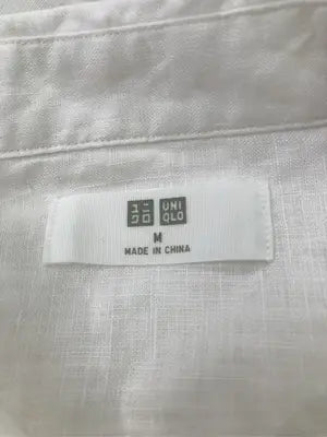 UNIQLO/ユニクロ/シャツ/ブラウス/トップス/ホワイト/M