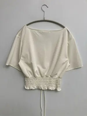 archives/アルシーヴ/Tシャツ/カットソー/トップス/ホワイト/M  バスト79～87  身長154～162