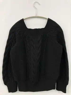 Doula Doula/ドゥーラドゥーラ/ニット/セーター/トップス/ブラック