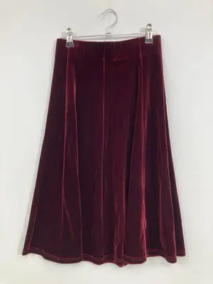 atelier eiko/ミモレ/半端丈スカート/スカート/レッド