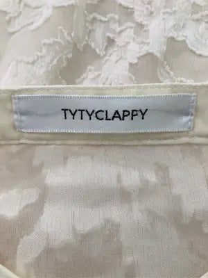 TYTYCLAPPY/シャツ/ブラウス/トップス/アイボリー/M