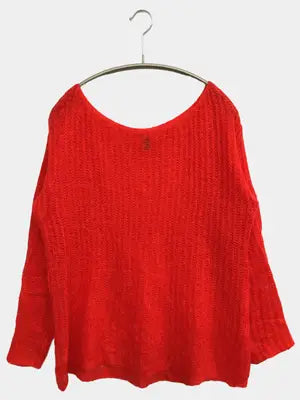 UNITED COLORS OF BENETTON/ユナイテッドカラーズオブベネトン/ニット/セーター/トップス/レッド