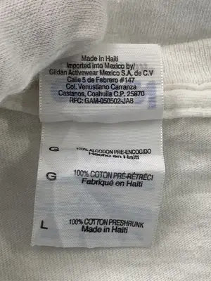 GILDAN/ギルダン/Tシャツ/カットソー/トップス/ホワイト/L