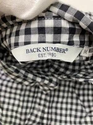 BACK NUMBER/バックナンバー/シャツ/ブラウス/トップス/ブラック/M