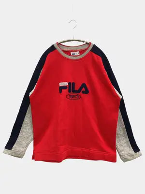 FILA/フィラ/スウェット/トップス/レッド/S