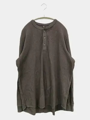 UNIQLO/ユニクロ/Tシャツ/カットソー/トップス/グレー/XL
