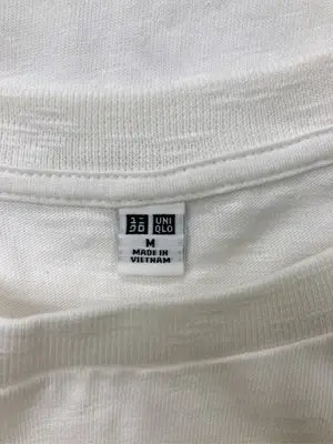 UNIQLO/ユニクロ/Tシャツ/カットソー/トップス/ホワイト/M