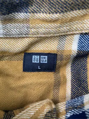 UNIQLO/ユニクロ/シャツ/ブラウス/トップス/イエロー/L