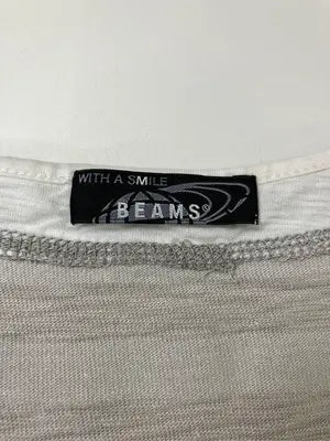 BEAMS/ビームス/Tシャツ/カットソー/トップス/グレー/M