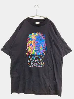 MGM GRAND/Tシャツ/カットソー/トップス/ブラック/LARGE