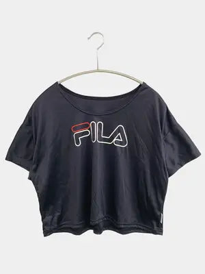 FILA/フィラ/Tシャツ/カットソー/トップス/ブラック/M