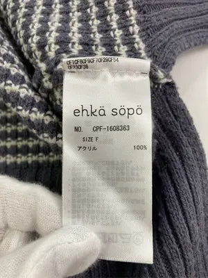 ehka sopo/エヘカソポ/ニット/セーター/トップス/ネイビー/F