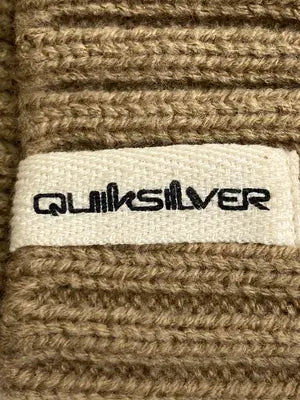 QUIKSILVER/クイックシルバー/ニットキャップ/ビーニー/帽子/ベージュ