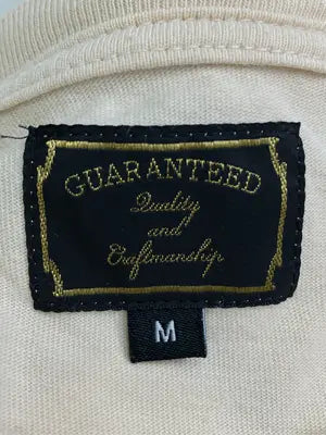 GUARANTEED/Tシャツ/カットソー/トップス/ベージュ/M