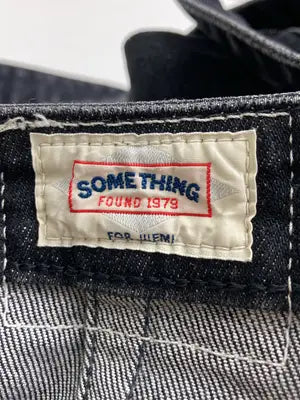 SOMETHING/サムシング/デニムパンツ/パンツ/ネイビー/M