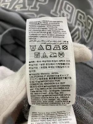 GAP/ギャップ/Tシャツ/カットソー/トップス/グレー/L