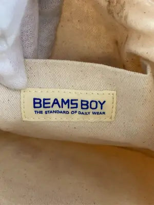 BEAMS BOY/ビームスボーイ/トートバッグ/バッグ/ベージュ