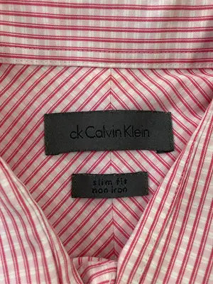 Calvin Klein/カルバンクライン/シャツ/ブラウス/トップス/ピンク/34/35
