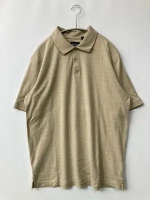 Haggar/ハガー/ポロシャツ/トップス/ベージュ/L