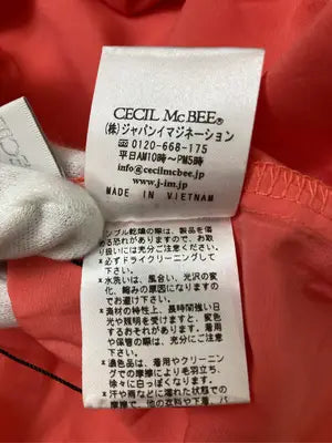 CECIL McBEE/セシルマクビー/シャツ/ブラウス/トップス/レッド/M
