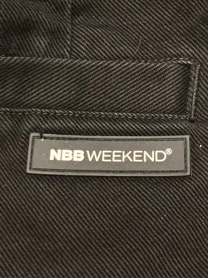 NBB WEEKEND/デニムパンツ/パンツ/ブラック/0