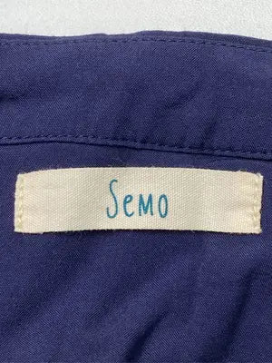 semo/チュニック/ワンピース/ドレス/ネイビー/38
