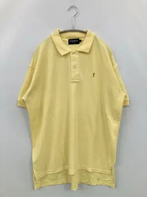 YVESSAINTLAURENT/イヴサンローラン/ポロシャツ/トップス/イエロー/L